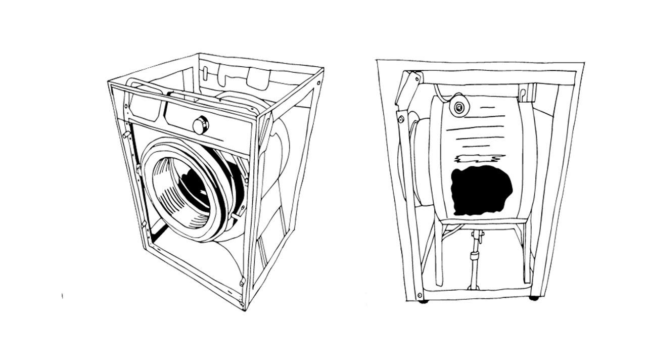 Clear Washing Machine