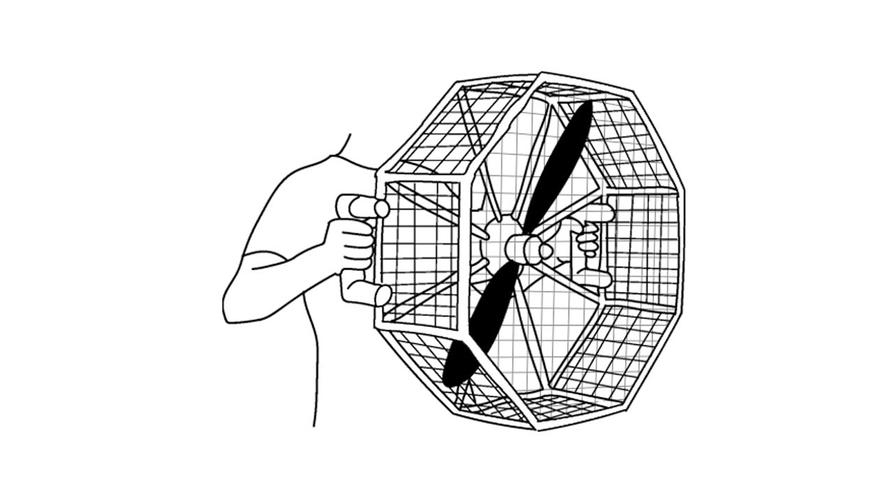 2ft Handheld Fan