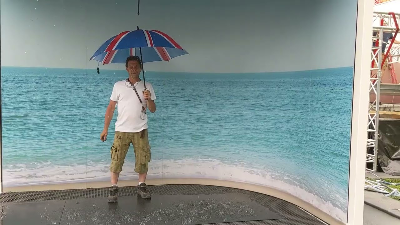 Cannes Lions Awards Rain Installation