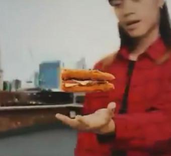 Double Down Burger